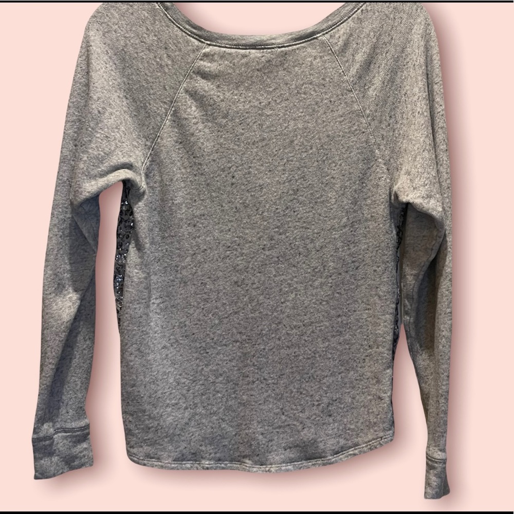 Express Sequence Front Pullover Sweater - image 2